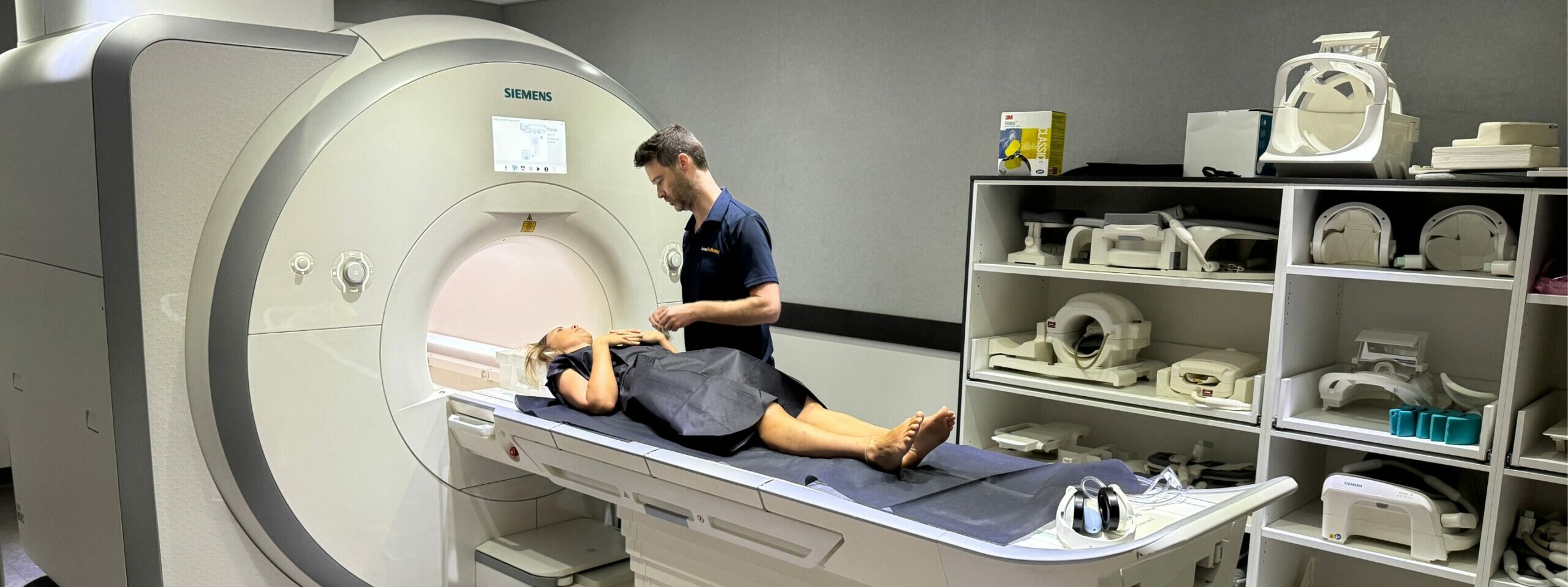 First MRI patient welcomed at Jones Radiology Seaford