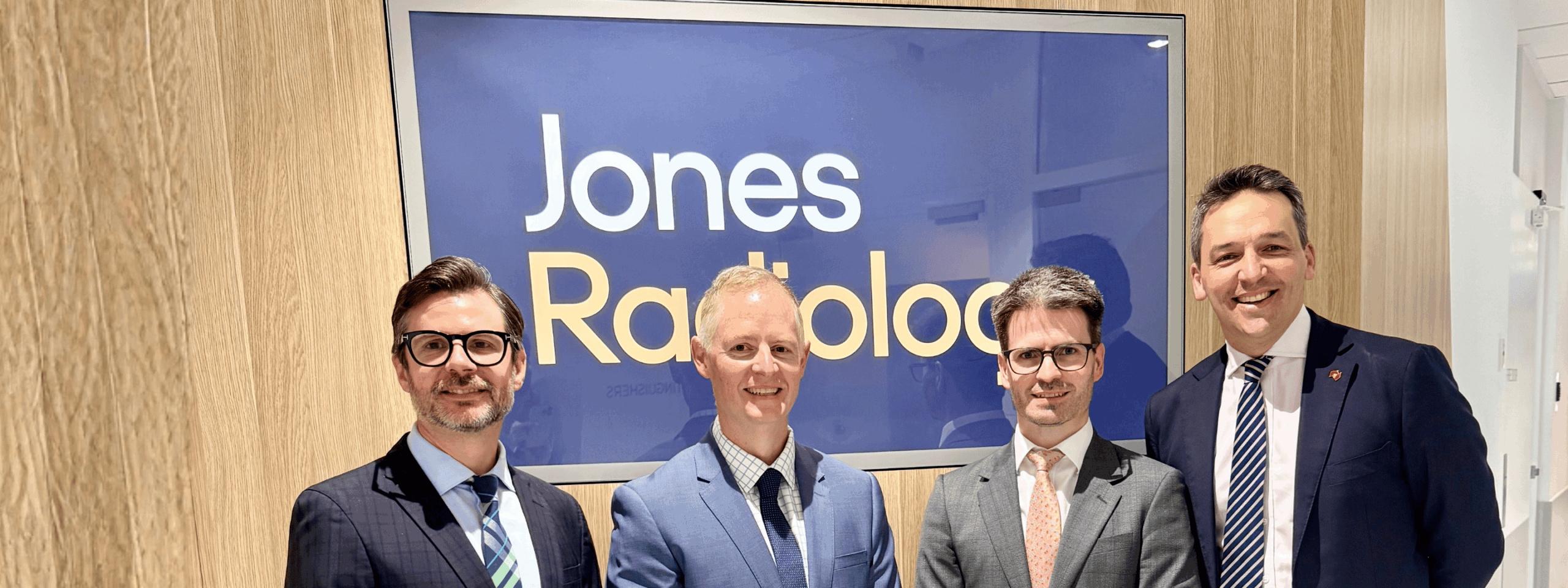 Minister for Health and Wellbeing visits Jones Radiology